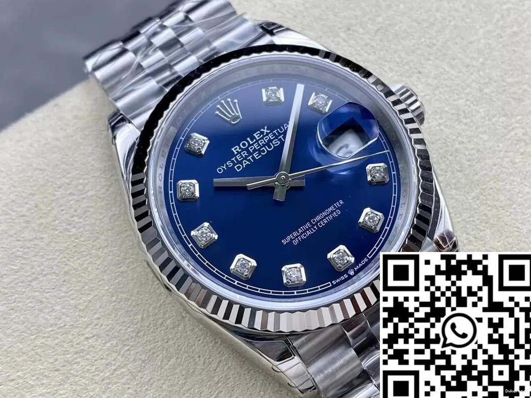 36MM Datejust VS M126234-0037 Factory Stainless Steel Rolex 0113